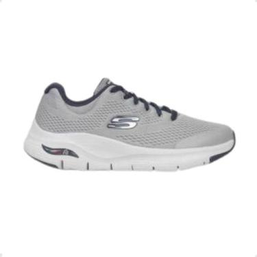 Imagem de Tênis Running Masculino Skechers Arch Fit Cinza, Gynv, 39