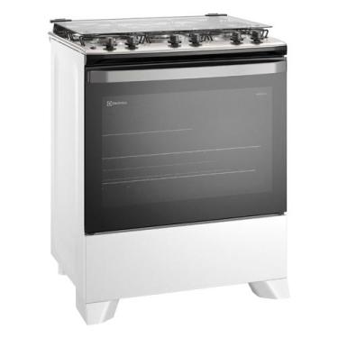 Imagem de Fogão 5 Bocas Efficient Mesa Inox Fe5Iw Electrolux, Branco, Bvolt