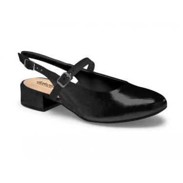 Imagem de Sapato Sling Back Mary Jane Dakota G9711 Feminino - 09646, Preto, 36