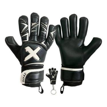 Imagem de Luva Goleiro Infantil Difai Spider Látex Profissional -, Preto, 7