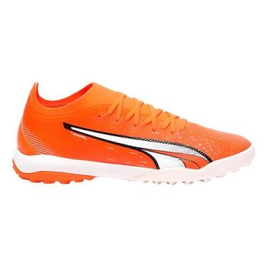 Imagem de Chuteira Society Puma Ultra Match Tt Bdp, Laranja, 41
