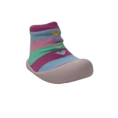 Imagem de Meia  klin sapameia ref: 829174000 menina, Pink, 22