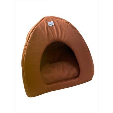 Imagem de Caminha Pet Oca Cama Toca Suede 2 em 1 para Cachorro e Gato - LMM pets