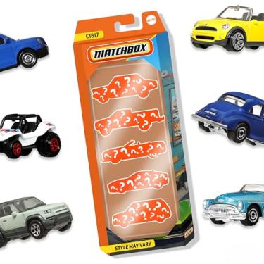 Imagem de Matchbox Basics Pacote 5 Carros Surpresa
