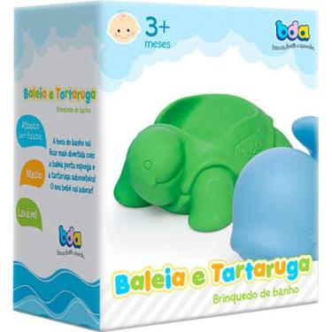 Imagem de Brinquedo de Banho Bda Baleia E Tartaruga Toyster