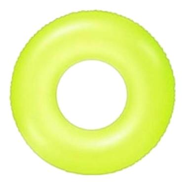 Imagem de Boia Circular Inflável Neon 91Cm Piscina Intex Amarela 59262, Amarelo