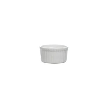 Imagem de Conjunto de Ramequins Blanc 4 Peças para Molhos e Sobremesas em Porcelana 80ML Branco Fracalanza