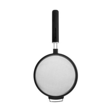 Imagem de Peneira em Aco Inox Coar Polvilhar Cozinha Preta KitchenAid
