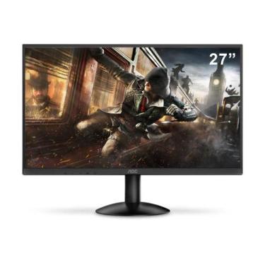 Imagem de Monitor Gamer AOC 27Pol IPS Full HD 1920x1080 120Hz 1ms HDMI/VGA Preto