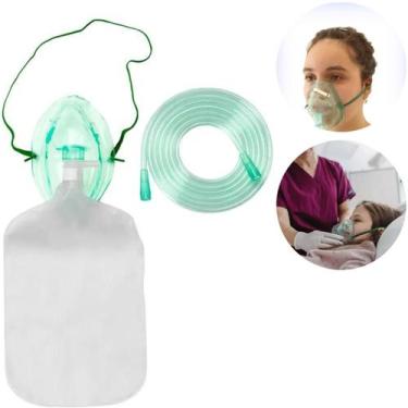 Imagem de Máscara Oxigênio Tratamento De Doenças Respiratórias Apneia - MD