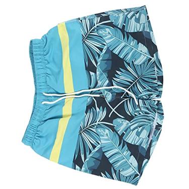 Imagem de Shorts impressos, mais confortáveis ​​e confortáveis ​​Shorts de praia à prova d'água para corrida de natação na praia Toque(STK102004, XL)