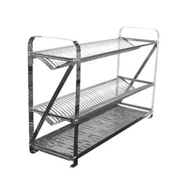 Imagem de Escorredor De Louça Inox - 80 Pratos Industrial Profissional