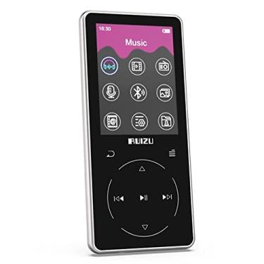 Imagem de SZAMBIT MP3 Player 16G com Bluetooth 4.0,Portátil Tocador de Música Digital com Rádio FM,Gravador de Voz,Leitor de Livros Eletrônicos,Vídeo,Tela de 2.4 "HD,Suporte A-B de Repetição,Portuguesa