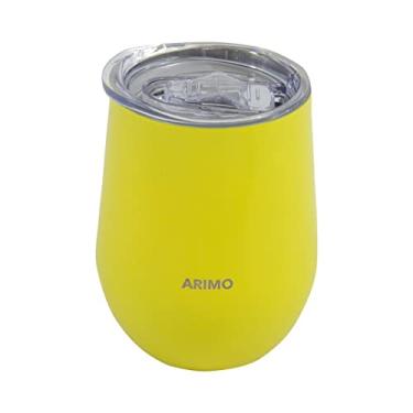 Imagem de ARIMO Everyday Copo Térmico Quente e Frio Insulado Home Office Escritório Café Chá Água Gelada (Amarelo)