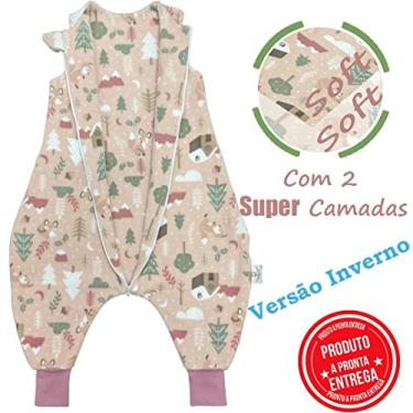 Imagem de saco de dormir infantil com pé inverno 1 a 2 anos joana