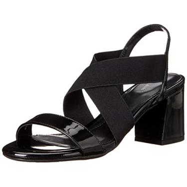Imagem de Anne Klein Sandália feminina de salto Ressa, Preto, 40