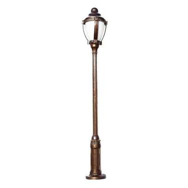 Imagem de Poste Colonial Centroparque P/ Jardim De Alumínio 3,45M