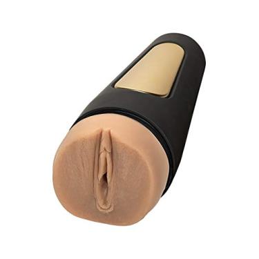 Imagem de Doc Johnson Aperto principal - Treinador de resistência - Placa de aperto para pressão precisa - Tampa de torção para controlar a sucção - Stroker premium discreto - Masturbador masculino, vagina, baunilha