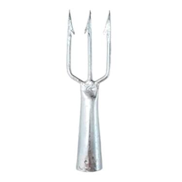 Imagem de Fisga/garfo/arpão de pesca de superfície e mergulho 3 dentes número 15