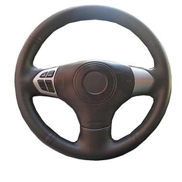 Imagem de JEZOE Capa de volante costurada à mão em couro, para Suzuki Grand Vitara 2006-2014 Acessórios interiores automotivos Estilo do carro