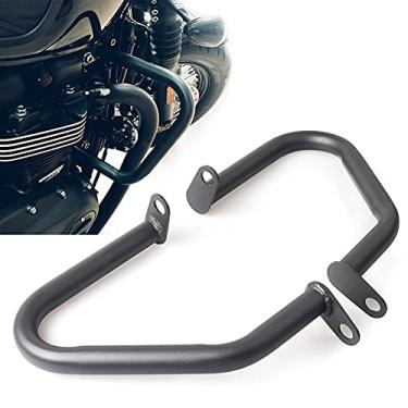 Imagem de FINMOKAL Barra De Colisão Do Protetor De Motor De Estrada Para Bonneville T100 T120 2016-2020 Preto