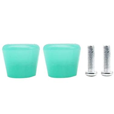 Imagem de shamjina 2 Peças Patins Top Stopper Roller Inline brake for skate Acessórios de Substituição para Acessórios de Skate Inline, Geléia Verde