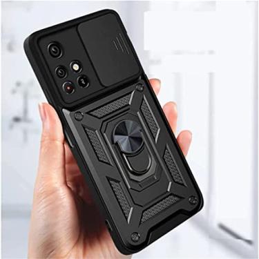 Imagem de KIT 2 Capas Case Capinha Anti Impacto Ring 4 EM 1 Luxo Proteção Camera Xiaomi Poco M4 PRO 5G