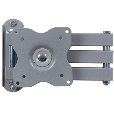 Imagem de VideoSecu Suporte de parede articulado para TV para a maioria dos monitores de LED LCD VESA 100 19 20 22 23 24 26 27 28 29 30 31 LCD com visor de LED VESA 100 Full Motion Tilt Arm Bracket ML12 B0E