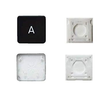 Imagem de Substituição individual AP08 tipo A capa e dobradiças de chave são aplicáveis para MacBook Pro modelo A1425 A1502 A1398 para MacBook Air modelo A1369/A1466 A1370/A1465 teclado para substituir a tampa