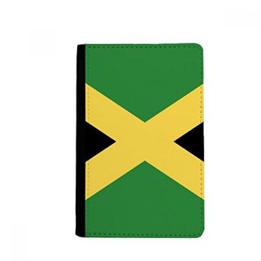 Imagem de Porta-passaporte com bandeira nacional da Jamaica América do Norte Country Notecase Burse capa carteira porta-cartão, Multicolor