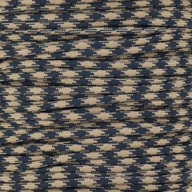 Imagem de Corda utilitária tipo III tipo 3 m de 259 kg nylon Paracord 7 fios - Obsidiana