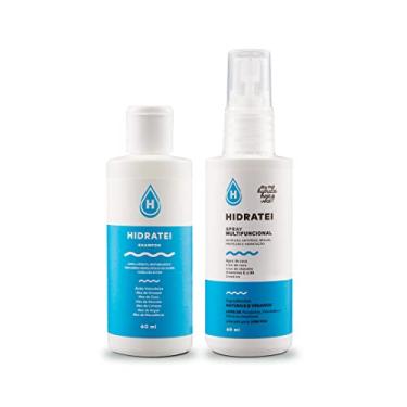 Imagem de Kit Travel Size Hidratei - Shampoo + Spray Leave-in - Mini Kit 60ml(cada)