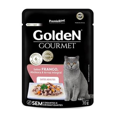 Imagem de GoldeN Gourmet Gatos Adultos sabor Frango 70g