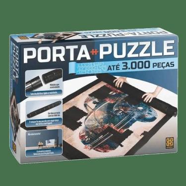 Porta Quebra Cabeça Puzzle De Até 3000 Peças - Grow 3604