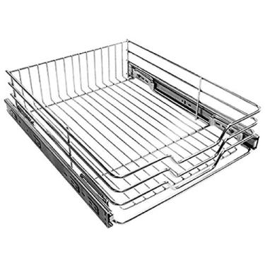 Imagem de Gaveta Fruteira Deslizante 37 cm Módulo 40cm Inox Jomer 3380