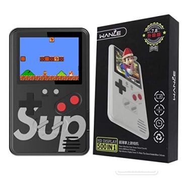 Imagem de Mini Video Game Retro Portatil Sup 500 Jogos Na Memoria