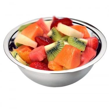 Imagem de Tigelas Bowl P/ Sevir Saladas, Frutas e Legumes 20CM em Inox