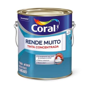 Imagem de Tinta Acrílica Fosco Rende e Muito Standard 3,6l Branco
