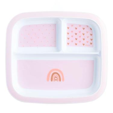 Imagem de Prato Infantil Com Divisória Pimpolho +6 Meses Desenhos