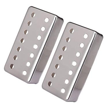 Imagem de gazechimp 2 peças de latão elétrico capachos para guitarrista Luthier, prata