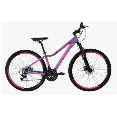 Imagem de Bicicleta Aro 29 Feminina Elleven Luna 21V Alumínio Freio A Disco Garf