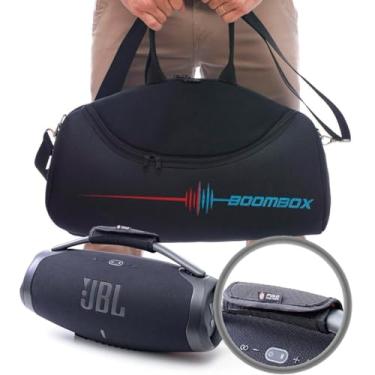 Imagem de Kit Case Bolsa Bag Polo Culture Compatível com Boombox 3 + Protetor Alça Ombro Exclusivo