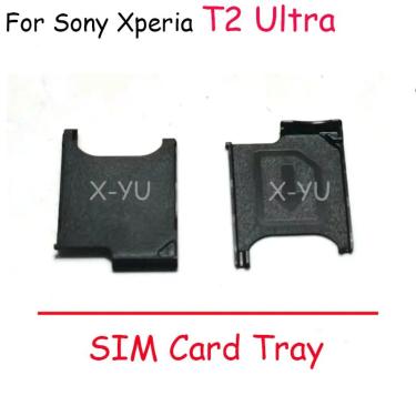 Imagem de Para sony xperia z t2 ultra z3 plus z4 titular bandeja de cartão sim slot adaptador peças reparo
