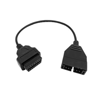 Imagem de Adaptador OBD2 para OBD1 GM, cabo de 12 pinos para OBDII 16 pinos, cabo de extensão de diagnóstico de carro, para ferramenta de diagnóstico de veículos GM