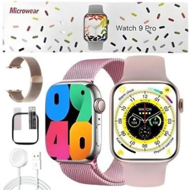 Imagem de Smart Watch W29 Pro Relogio Android iOS Recebe e Faz Chamadas Monito de Atividades Fisica-Unissex