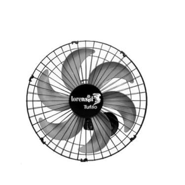 Imagem de Ventilador De Parede 50cm Tufão Oscilante Loren Sid - 2 unidades
