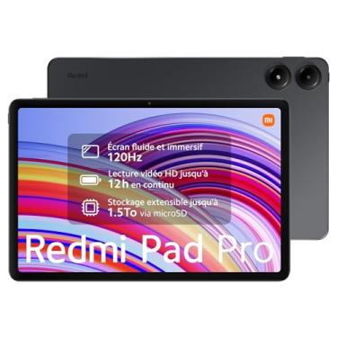 Imagem de Xiaomi Redmi Pad Pro – Tablet 12,1” 2,5K (Snapdragon 7s Gen 2, 6GB de RAM, 128GB de ROM, 4 alto-falantes, WiFi + Bluetooth 5.2, bateria de 10000 mAh), cinza (versão global)