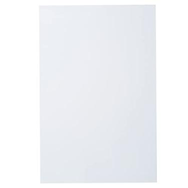 Imagem de sdhengyee Placa de arranhão de material de palheta de guitarra em branco para Fender Stratocaster Telecaster personalizada, 3 camadas branco 28 x 43 cm