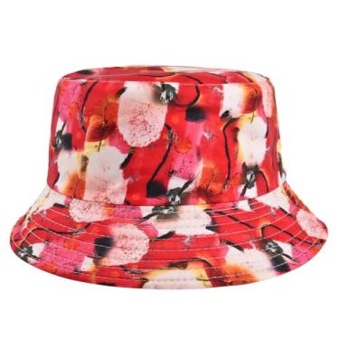 Imagem de Chapéu balde masculino e feminino chapéu balde grafite chapéu balde tie-dye espaço chapéu de verão pesca chapéu de sol chapéu de aventura ao ar livre (FH316 (7)), Fh316 (7), Tamanho Único