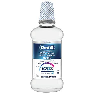 Imagem de Enxaguante Bucal Oral-B 100% De Sua Boca Cuidada Noite 500ml